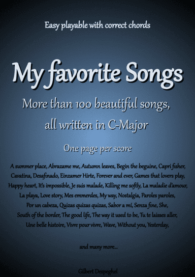 My favorite song of the world (arr. Gilbert Despeghel)
