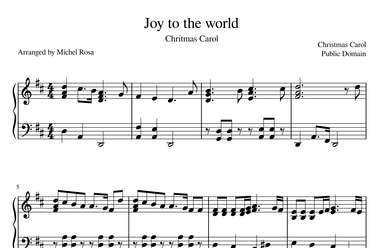 Joy to the world (arr. Harmonistas)