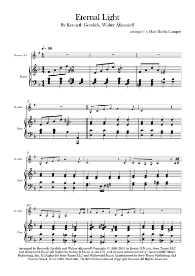 Eternal Light (arr. Davi Rocha Campos)