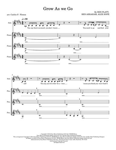 Grow As We Go (arr. Caitlin P. Flemm)