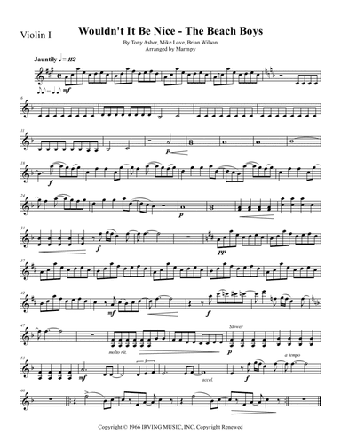 Wouldn't It Be Nice (arr. Marmpy)