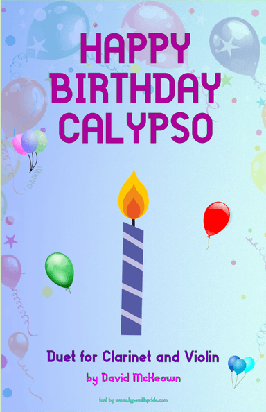 Happy Birthday Calypso, for Clarinet and Violin Duet (arr. David McKeown)