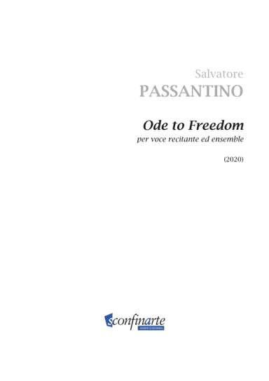 Salvatore Passantino: ODE TO FREEDOM (ES-21-056) - Score Only