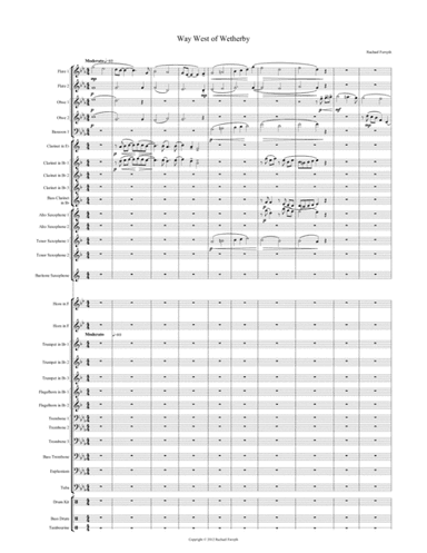 Way West of Wetherby - Windband