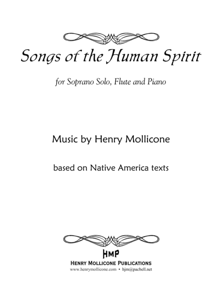 Songs of the Human Spirit (Score)