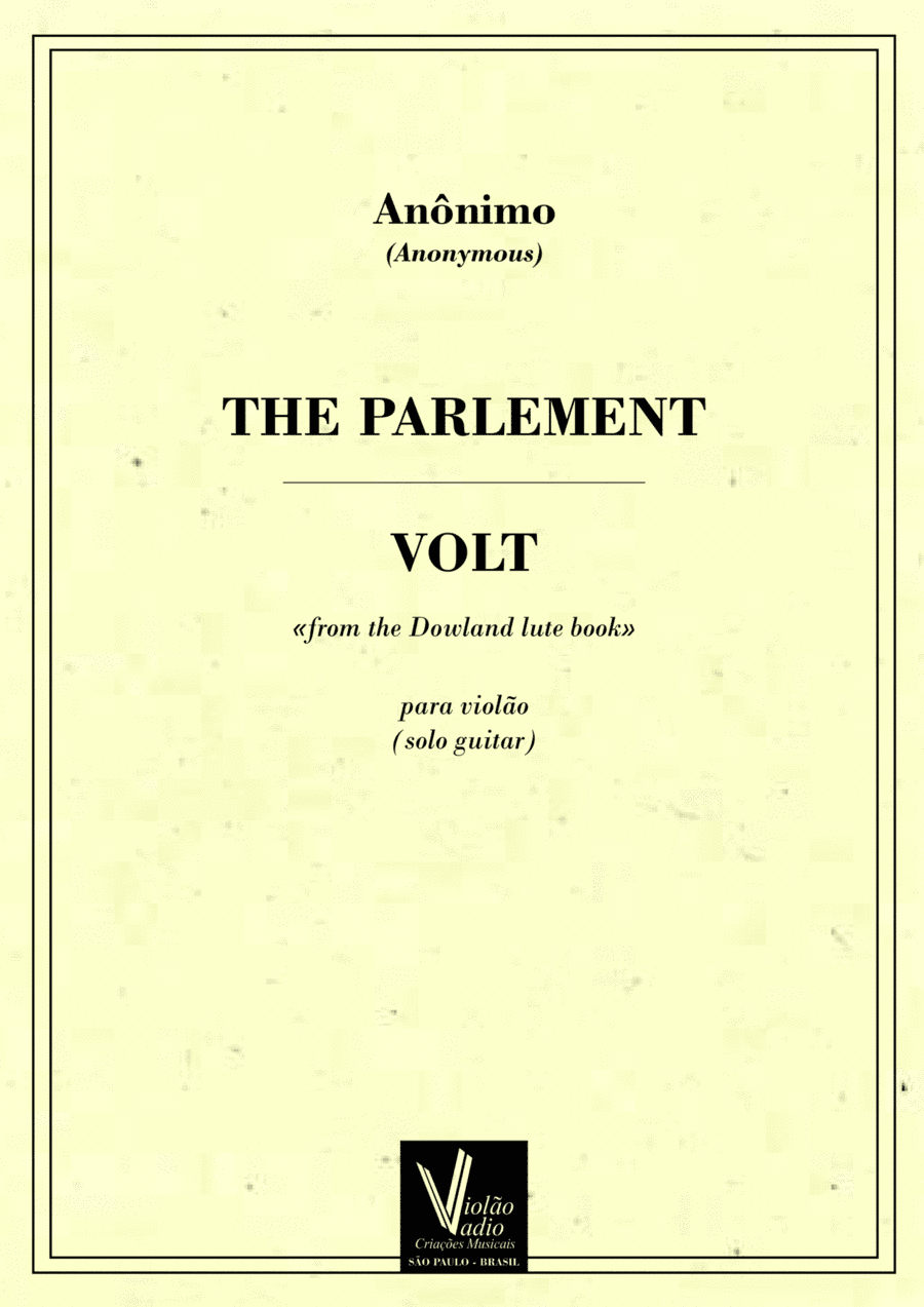 The Parlement / Volt (arr. Bisdré Santos)