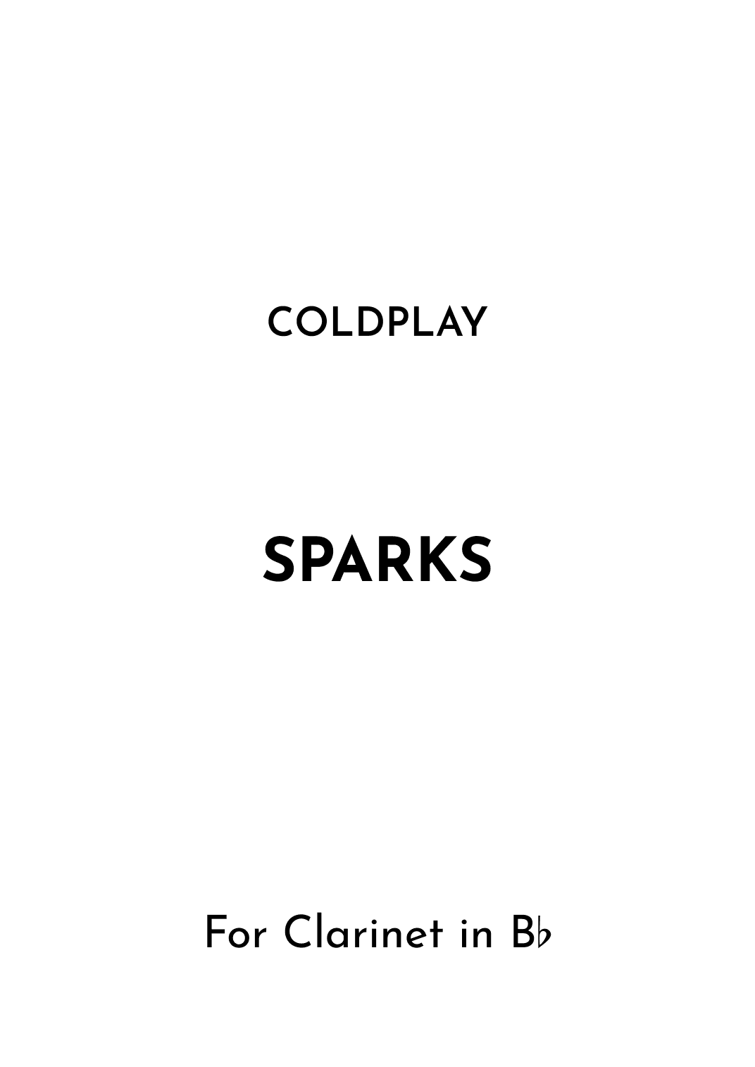 Sparks (arr. Jireh J.)