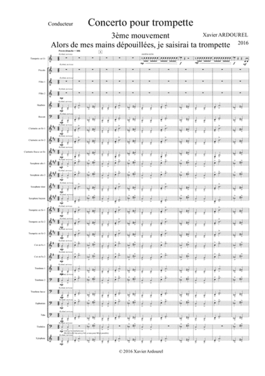 Concerto pour trompette 3ème mvt  - Trumpet concerto 3 mvt