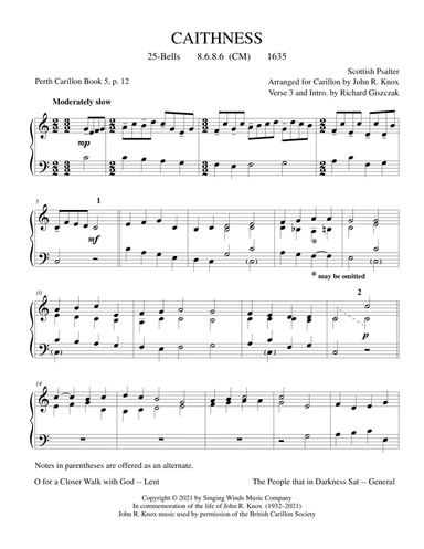 25B. CAITHNESS (arr. John R. Knox & Richard Giszczak)