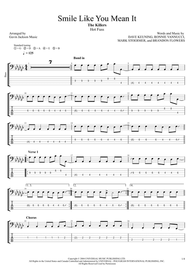 Smile Like You Mean It (arr. Gavin Jackson Music)