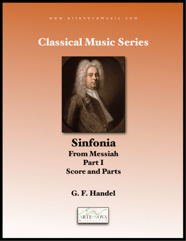 Sinfonia. From Messiah. Part 1 (arr. Arte Nova Music Lab)