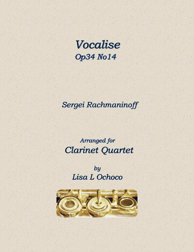 Vocalise Op34 No14 (arr. Lisa L Ochoco)