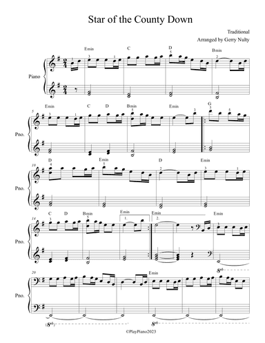 Star of the County Down (arr. Gerry Nulty)