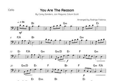 You Are The Reason (arr. Rodrigo Faleiros)