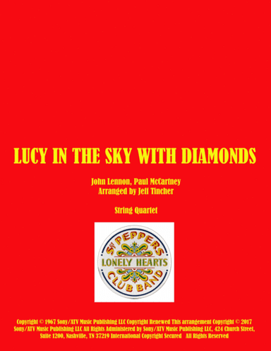 Lucy In The Sky With Diamonds (arr. Jeff Tincher)