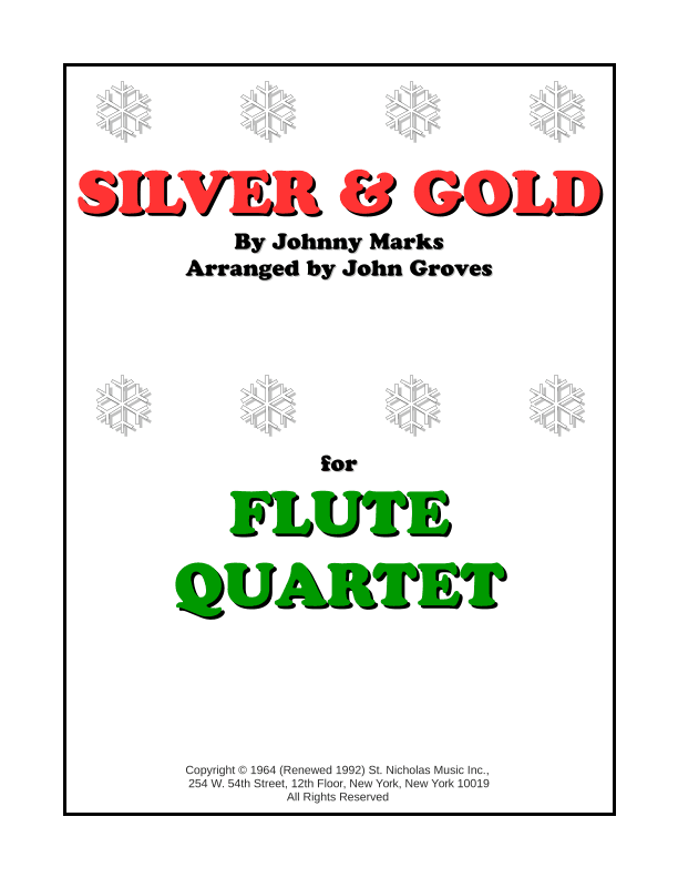 Silver And Gold (arr. John Groves)