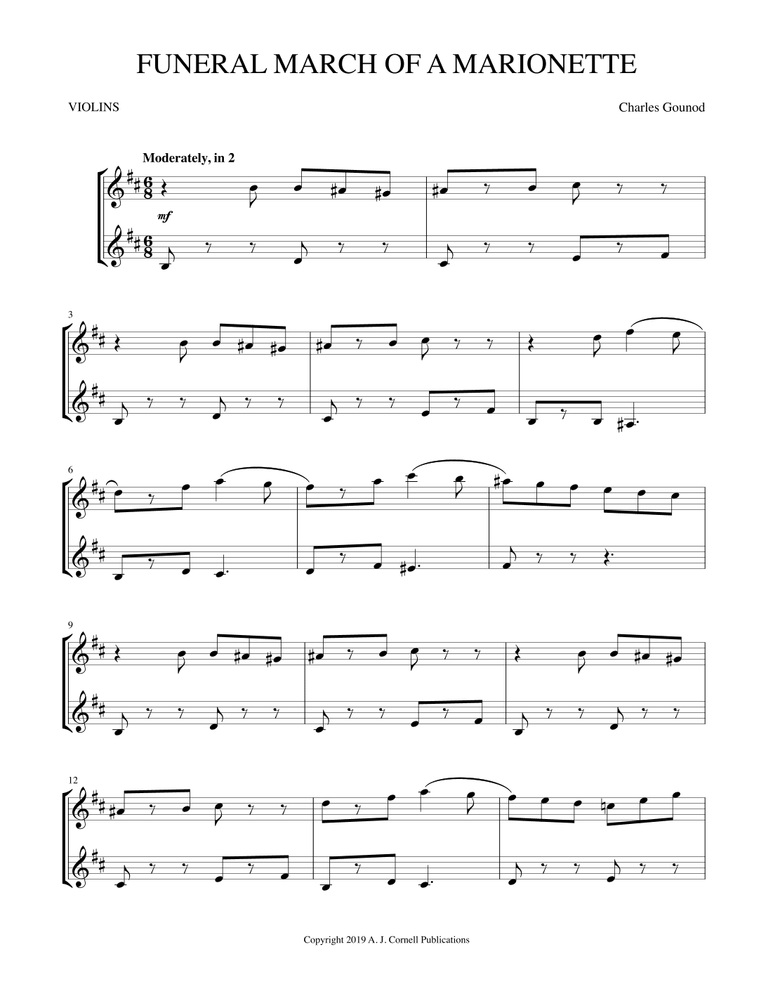 Funeral March of a Marionette (arr. Mark Phillips)