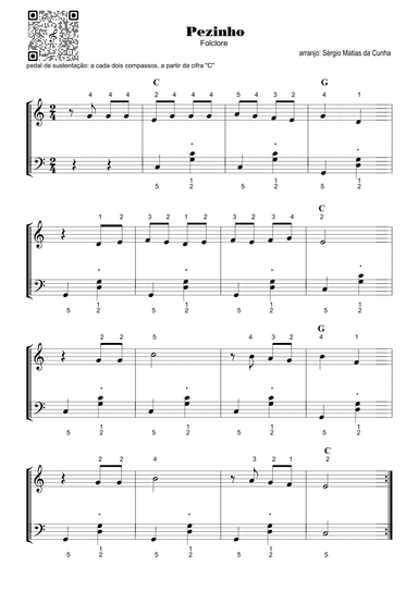 Pezinho - Fase2 (arr. Sérgio Matias da Cunha)