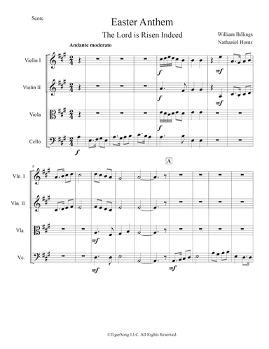 Easter Anthem (arr. Nathaniel Hontz)