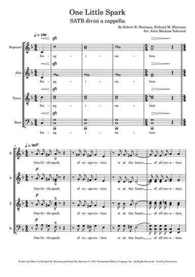One Little Spark (arr. John Maclane Schirard)