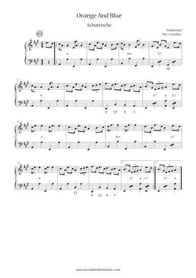 Orange And Blue (arr. Julia Gordon)