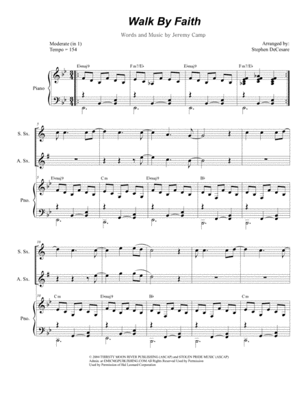 Walk By Faith (arr. Stephen DeCesare)