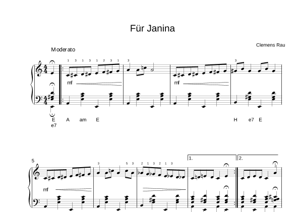 Für Janina