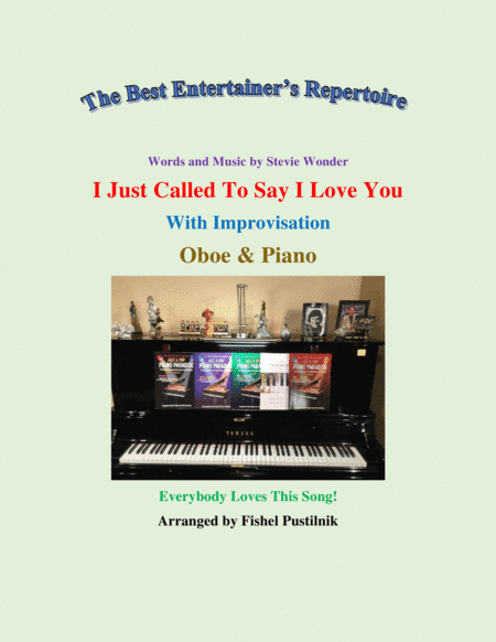 I Just Called To Say I Love You (arr. Fishel Pustilnik)