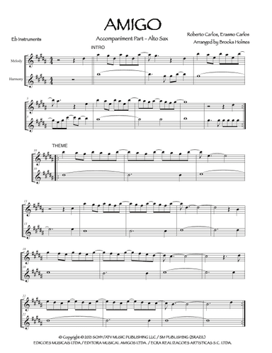Amigo (arr. Brooks Holmes)