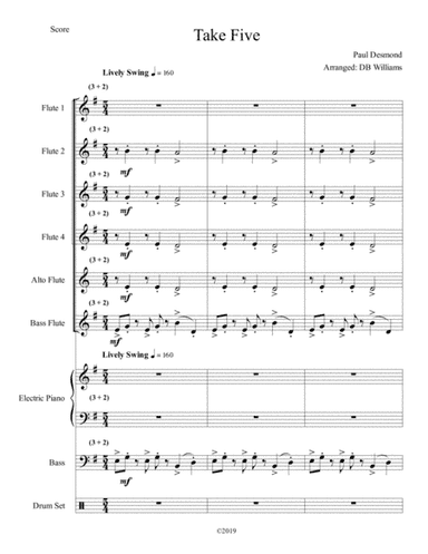 Take Five (arr. DB Williams)