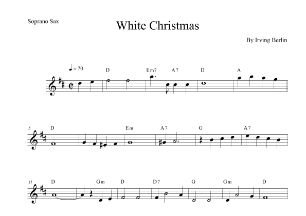 White Christmas (arr. Leo Silva)