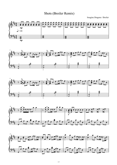 Shots (arr. Imagine Dragons)