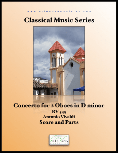 Concerto for 2 Oboes in D minor RV 535 (arr. Arte Nova Music Lab)