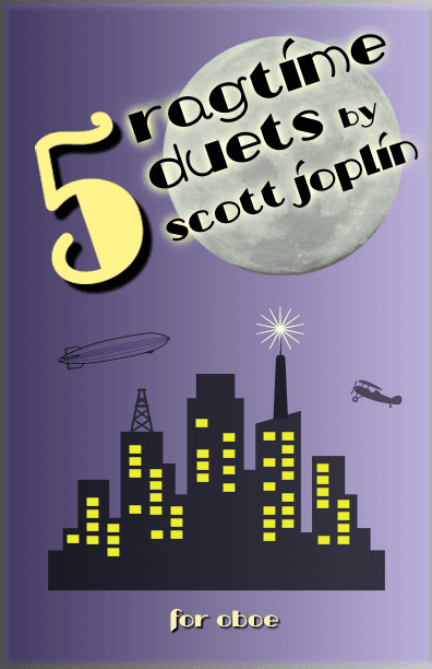 Five Ragtime Duets by Scott Joplin for Oboe (arr. David McKeown)