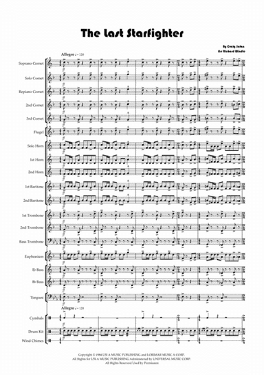 The Last Starfighter (arr. Richard Windle)