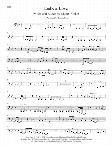 Endless Love (arr. Kevin Busse)