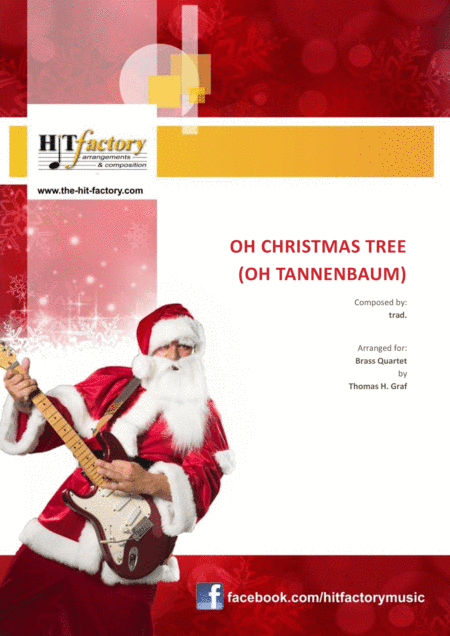 Oh Christmas tree ( Oh Tannenbaum )  - Funky  - Brass Quartet (arr. Thomas H. Graf)