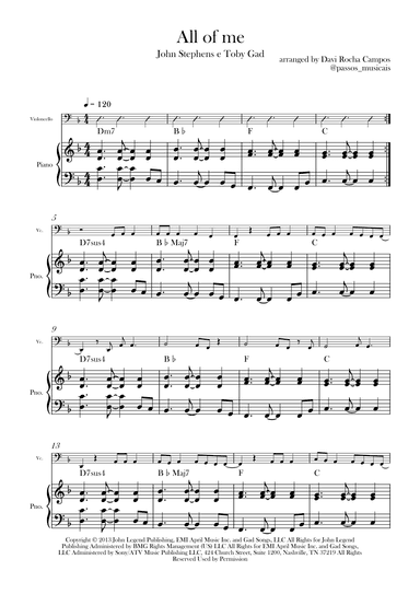 All Of Me (arr. Davi Rocha Campos)