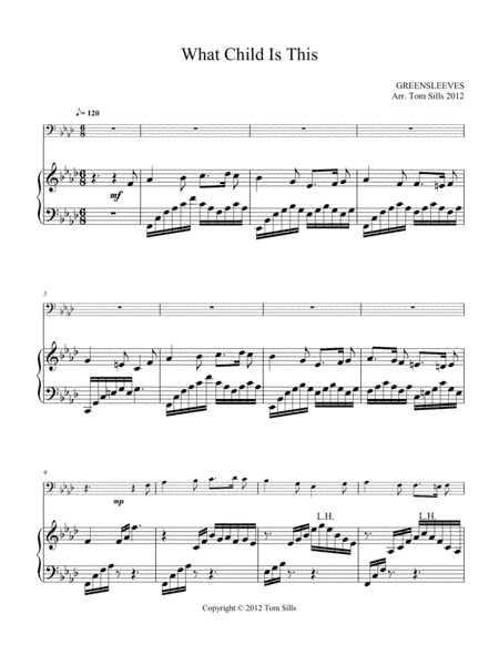 What Child is This (arr. Tom Sills)