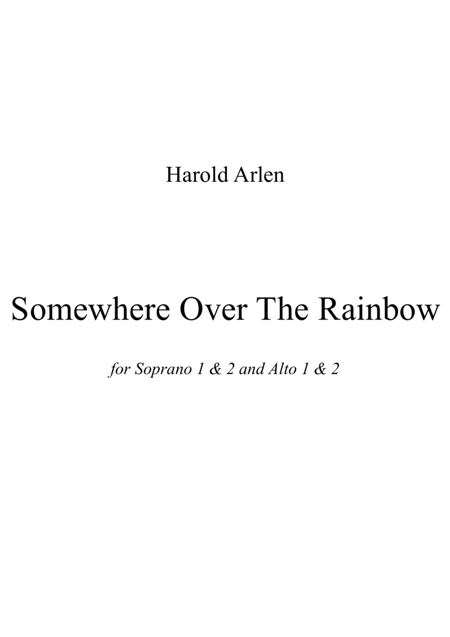Over The Rainbow (arr. Stuart McSweeney)