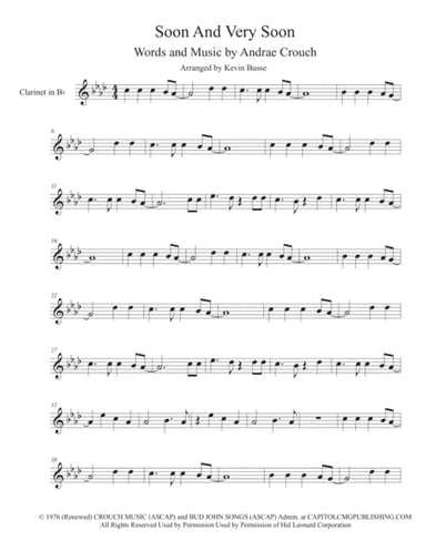 Soon And Very Soon (arr. Kevin Busse)