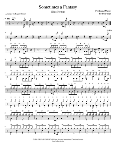 Sometimes A Fantasy (arr. Logan Bruner)