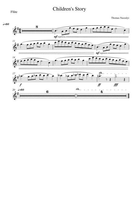 Children's Story/Flute PART