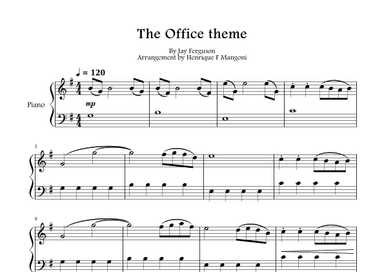 The Office - Theme (arr. Henrique F Mangoni)