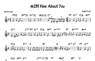 How About You? (arr. John Fries)
