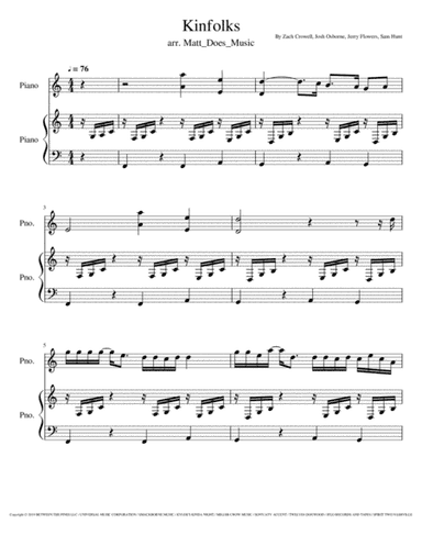 Kinfolks (arr. Matt_Does_Music)