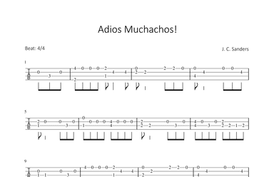 Adios Muchachos (arr. Bettina Schipp)