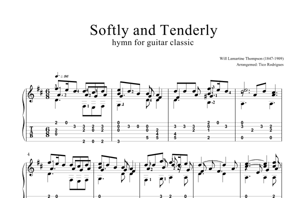Softly and Tenderly (arr. Tico Rodrigues)