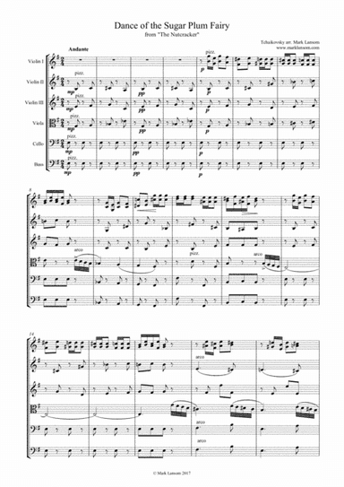 Dance of the Sugar Plum Fairy (from "The Nutcracker") (arr. Mark Lansom)