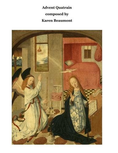 Advent Quatrain -- four pieces for Advent